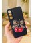 Samsung Galaxy S21 Fe Uyumlu Kiraz Leopar Fiyonk Desenli Silikon Darbe Emici Rubber Kılıf 1