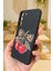 Samsung Galaxy S21 Fe Uyumlu Kiraz Leopar Fiyonk Desenli Silikon Darbe Emici Rubber Kılıf 3