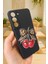 Samsung Galaxy S21 Fe Uyumlu Kiraz Leopar Fiyonk Desenli Silikon Darbe Emici Rubber Kılıf 4