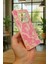 Xiaomi Redmi Note 14 Pro 5g Pembe Leopar Desenli Silikon Darbe Emici Klasik Korumalı Rubber Kılıf 3