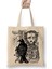 Edgar Allan Poe Beyaz Bez Çanta Uzun Saplı Alışveriş Çantası Plaj Çantası 1