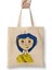 Coraline Bez Çanta Uzun Saplı Alışveriş Çantası Plaj Çantası 1