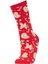 Kadın Yılbaşı Temalı Pamuklu 2'li Havlu Çorap Y8747AZNS 3