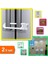 4 Adet Slide Dolap - Çekmece Çocuk Koruma Kilidi + 2li Koruma Kilidi - Çocuk Güvenlik Seti | Z8H3LP 1