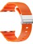 Apple Watch Seri 10-11 (46MM) Kordon 2/3/4/5/6/se/7/8/9 (44-45-49MM) KD-145 Metal Tokalı Silikon Kordon 4