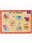 Ahşap Tutmalı Okul Malzemeleri Eğitici Puzzle Oyunu 1