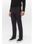 Yan Cep Armürlü Siyah Erkek Kumaş Pantolon PN2016600180 3