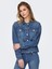 Onlmıka L/s Dnm Jkt Akm Moch Kadın Medium Blue Denim Ceket - 15352316 4