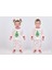 Yılbaşı Noel Desenli New Year Yazılı Bebek-Çocuk Pijama Takımı Unisex 9-24 Ay 1