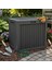 Çok Amaçlı Sökülebilir Kapaklı Kilitlenebilir Bahçe Balkon Kamp Sandığı Depolama Sandığı 130 Lt 1