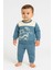 Erkek Bebek %100 Pamuklu Eşofman Takımı 2'li Alt -Üst Takım 2