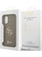 iPhone 17 Uyumlu Kılıf Guess Orjinal Lisanslı Grained Yazı Logolu Kapak Kahverengi 8