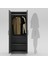 2 Kapaklı Elbise Dolabı 180X70X45CM 03102502 1