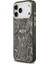 iPhone 17 Pro Max Uyumlu Kılıf Guess Lisanslı M-Safe Özellikli Yazı Logolu Python Desen Kapak Siyah 2