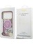 iPhone 17 Pro Max Kılıf Guess Lisanslı M-Safeli Simli Çiçek Desenli Metal Kamera Çerçeveli Mor 8