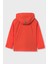 Erkek Çocuk 10-16 Yaş Kapüşonlu Mevsimlik Mont 6493 Turuncu 5