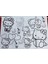 2 Adet Dev Boyama Kitabı (90CMX64CM)- (Hello Kitty/toca Boca Figürlü) 2