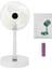 Katlanır Teleskopik Zemin Fanı Yaz Sessiz Masaüstü USB Şarj Edilebilir Taşınabilir Mini Fan 1