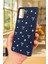Samsung Galaxy A51 Uyumlu Mini Fiyonk Desenli Silikon Darbe Emici Klasik Korumalı Rubber Kılıf 4