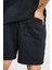Jordan Brooklyn Fleece Men's Graphic Shorts Erkek Pamuklu Şort Siyah 4