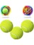 Preofesyonel Tenis Topu 3’lü Paket – Yeşil Renk, Antrenman ve Maç Için Uygun 2