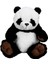 1504 Sun-Jhn-Pff-Peluş Panda Oturan 38CM 1
