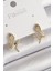 Pirinç Gold Renk Zirkon Taşlı Yılan Model Kadın Küpe - TJ-BKP9790 1