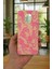 Redmi Note 9 Pro/9s Uyumlu Pembe Leopar Desenli Silikon Darbe Emici Klasik Korumalı Rubber Kılıf 2