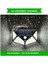 4 Adet Solar Güneş Enerjili Hareket Sensörlü 4 Taraflı Bahçe Garaj Ev Aydınlatma Lambası 2