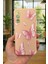 Samsung Galaxy A14 Uyumlu Pembe Kelebek Desenli Silikon Darbe Emici Klasik Korumalı Rubber Kılıf 2
