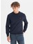 Bisiklet Yaka Lacivert Erkek Sweatshırt W2520255410 Lacivert Sweatshirt 3