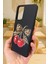 Samsung Galaxy A71 Uyumlu Kiraz Leopar Fiyonk Desenli Silikon Darbe Emici Rubber Kılıf 4