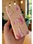 Xiaomi Redmi 10 2022 Pembe Kelebek Desenli Silikon Darbe Emici Klasik Korumalı Rubber Kılıf 3