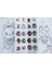 4 Adet Stickerli Boyama Kitabı 12 Li Kuru Boya Kalemi Hediyeli (MINNIE/GABBYS/BRAWLSTARS/BARBIE)X26 5
