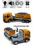 Damperli Kamyon Mikseri Iş Makinası 1:24 Işıklı Müzikli Çek Bırak 30 cm Die Cast 3