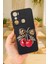 Infinix Hot 20i Uyumlu Kiraz Leopar Fiyonk Desenli Silikon Darbe Emici Rubber Kılıf 1