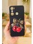 Infinix Hot 20i Uyumlu Kiraz Leopar Fiyonk Desenli Silikon Darbe Emici Rubber Kılıf 2