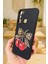 Infinix Hot 20i Uyumlu Kiraz Leopar Fiyonk Desenli Silikon Darbe Emici Rubber Kılıf 3