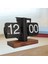 Vintage Flip Clock Mekanik Sayfa Çevirme Saat – Minimalist Retro Masa Saati, Ofis ve Ev Dekoratif Saat 1
