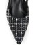 Sophie Siyah Desenli Kumaş Alçak Topuklu(4 Cm) Topuklu Ayakkabı 3