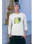 Tennis Craw Uzun Kollu Beyaz T-Shirt 2