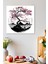 Sakura Ağacı Temalı Temperli Cam Kare Tablo 33X33 cm Ebadında Uv BASKI-CKT028 5