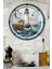 3D Görünümlü Temperli Cam Tablo – Deniz Feneri ve Martı Temalı Duvar Süsü Uv Baskı 33X33 CM-CDS066 1