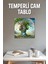 3D Görünümlü Temperli Cam Tablo – Doğa ve Insan Temalı Uv Baskı 33X33 CM-CTK034 3