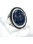 Lapis Lazuli Taşlı 925 Ayar Gümüş Erkek Yüzük – Güçlü ve Karizmatik Görünüm 1