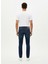 Lse 511 Slim Erkek Koyu Mavi Jean Kot Denım Pantolon A2081-0063 2
