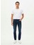 Lse 511 Slim Erkek Koyu Mavi Jean Kot Denım Pantolon A2081-0063 5