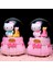Hello Kitty Happy Temalı Işıklı Müzikli Püskürtmeli Büyük Boy Kar Küresi 3