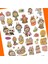 Labubu 100’LÜ Cute Roll Sticker Set – Kawaii Karakterli Rulo Çıkartmalar, Defter ve Günlük Süsleme 3