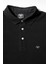 Siyah Regular Fit Polo T-Shirt 3
